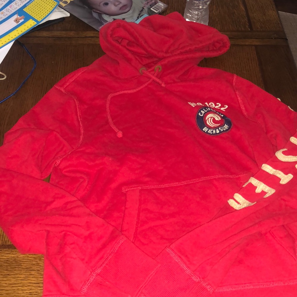 Hollister pullover hoodie Sz L